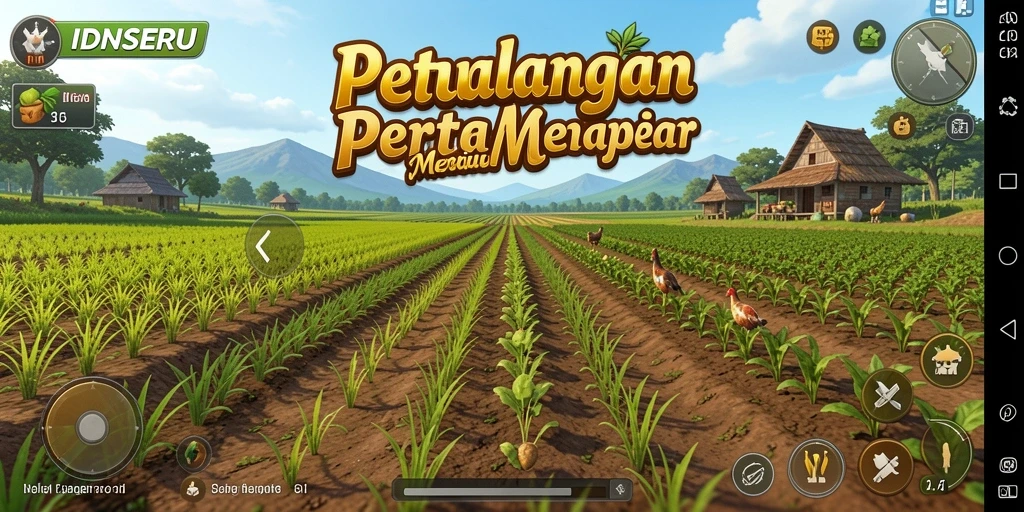 Tampilan gameplay IDNSERU yang seru dan interaktif.